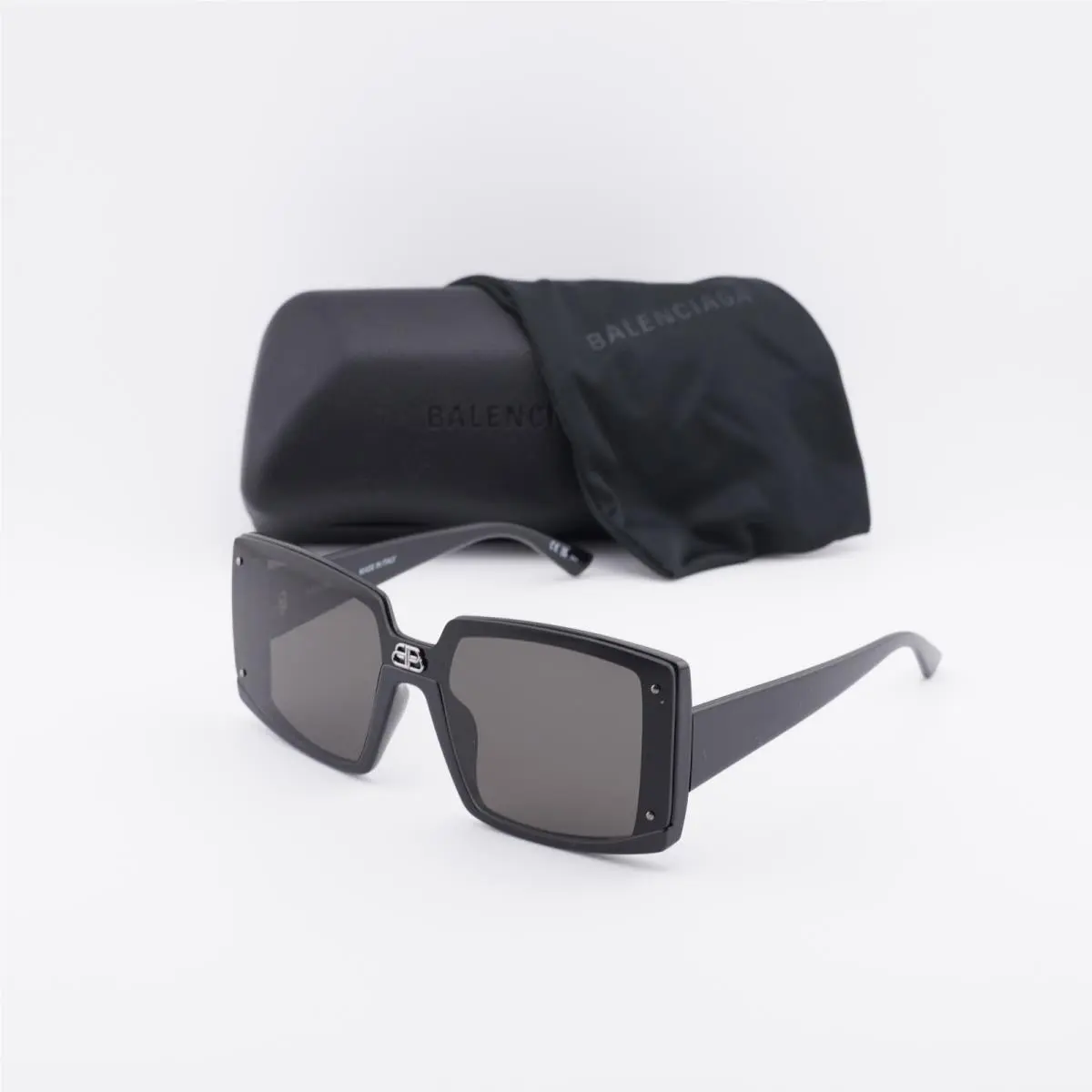 BB0081S 001 Black/grey 99-1-140 Sunglasses by Balenciaga