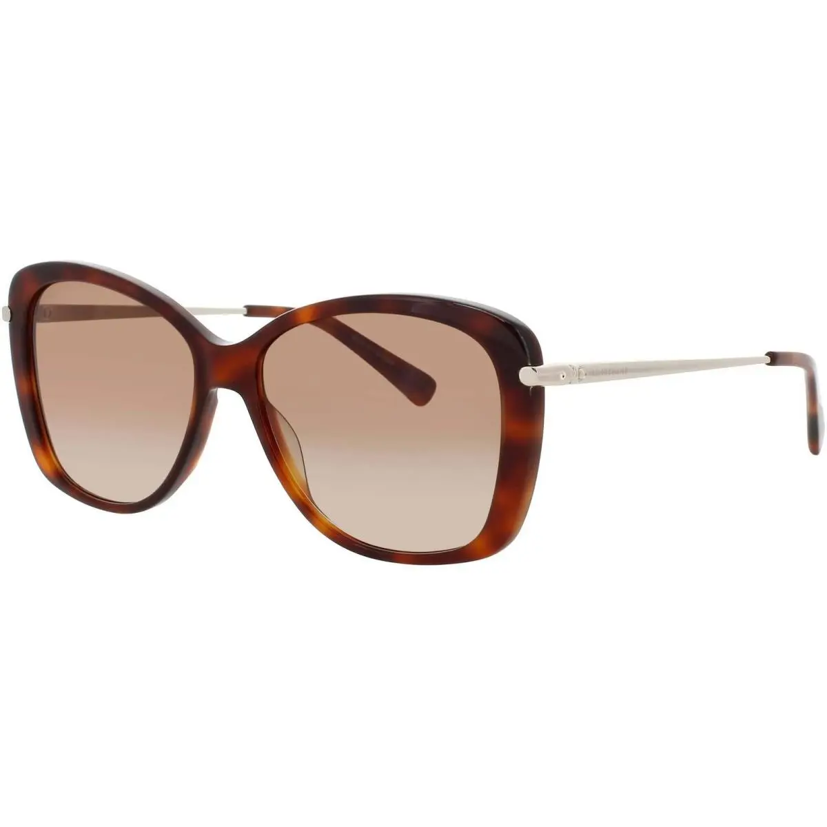 LO616S-N 725 Blonde Havana Butterfly Full Rim Women`s Sunglasses by Longchamp
