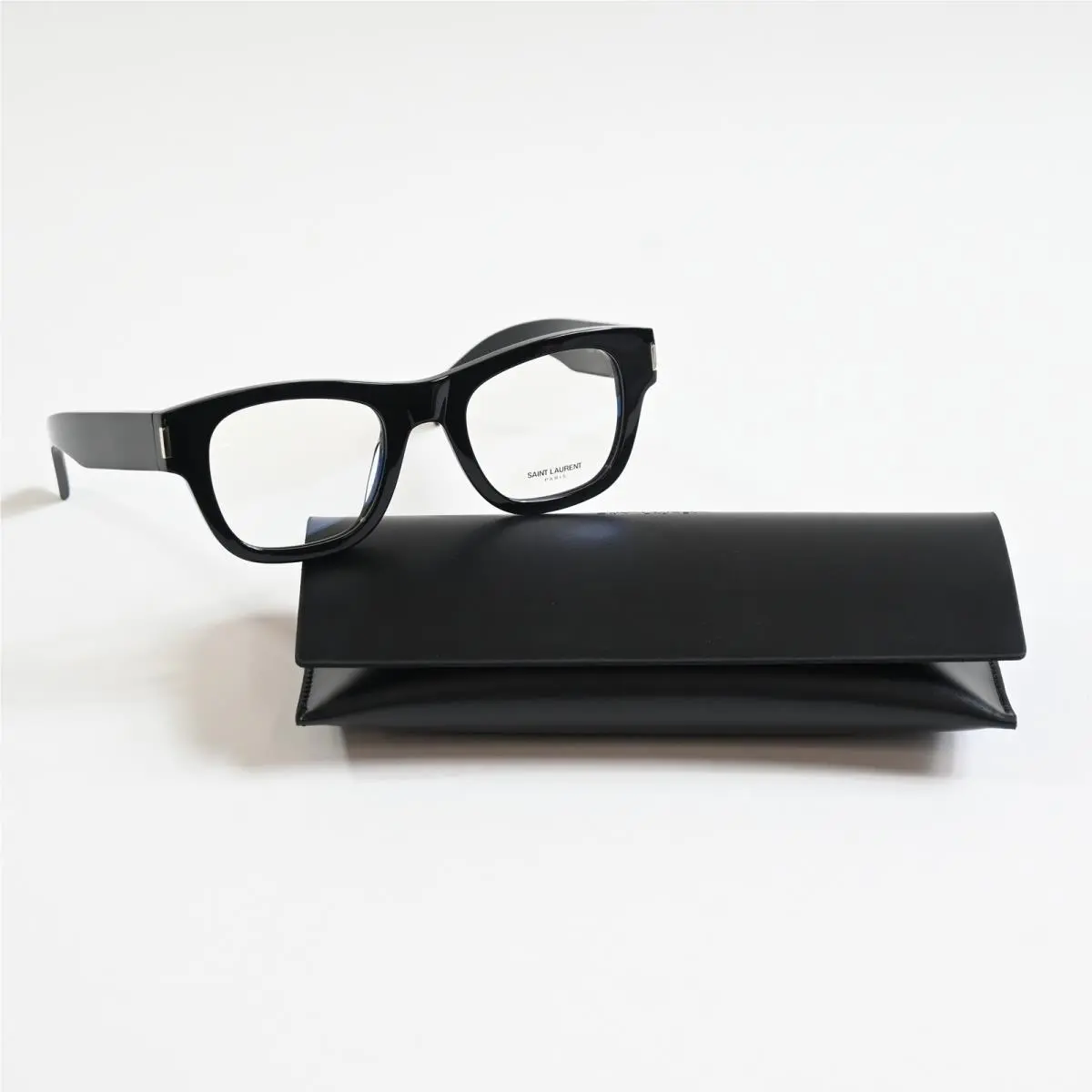 Yves Saint Laurent SL-698O 002 Unisex Eyeglasses Black 50mm