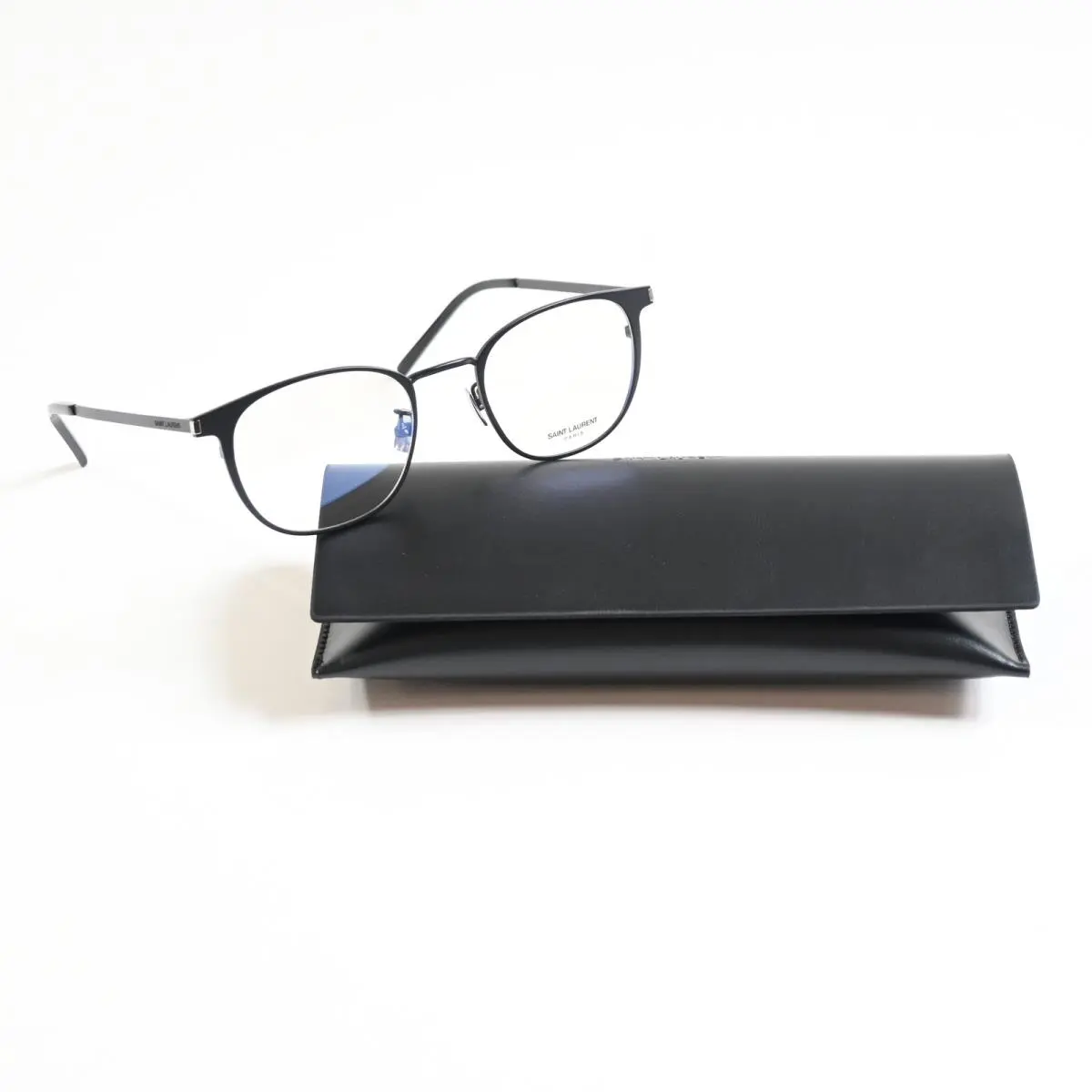 SL-584O 001 Mens Eyeglasses Black 51mm by Yves Saint Laurent