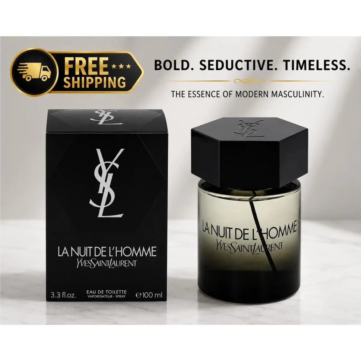 Yves Saint Laurent Ysl La Nuit De L`homme Edt 100mL