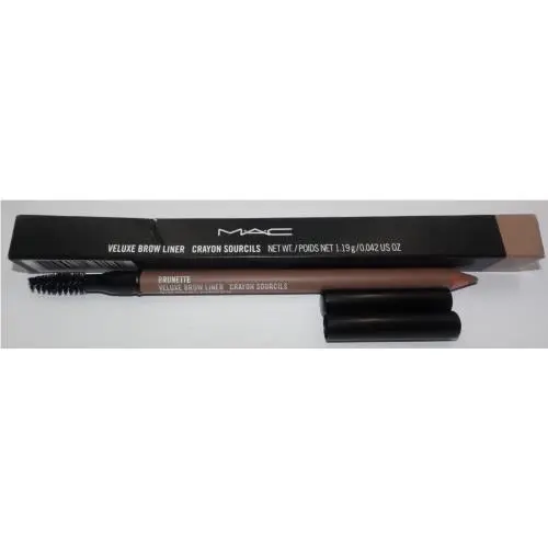 Mac Veluxe Brow Liner Eyebrow Pencil Shader Brunette .042 OZ Full Size by MAC Cosmetics