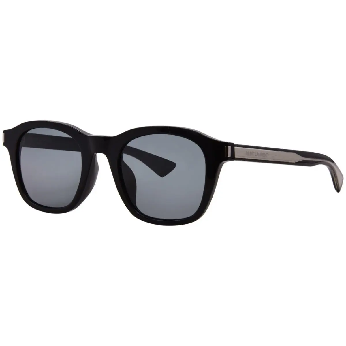 Saint Laurent SL 880/K 001 Sunglasses Men`s Black/black Lenses Square Shape 50mm by Yves Saint Laurent