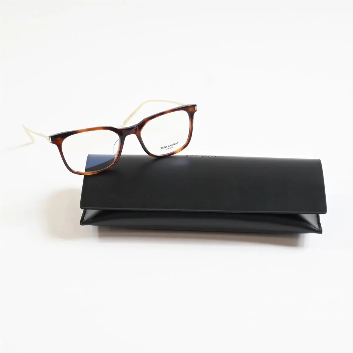 Yves Saint Laurent SL-578O 002 Womens Eyeglasses Havana/gold 48