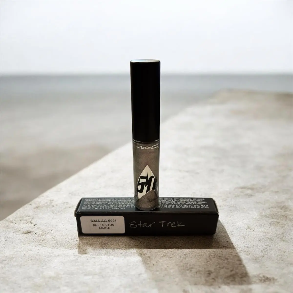 Mac Star Trek 50th Anniversary Lipglass Set TO Stun 0.16 Oz by MAC Cosmetics