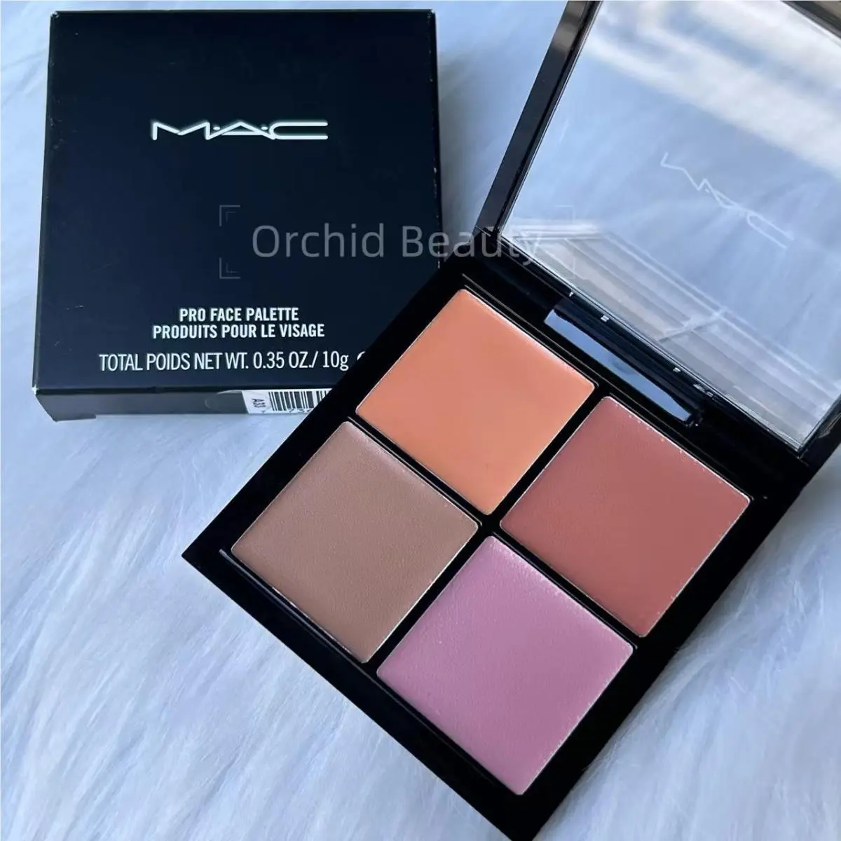 Mac Pro Face Cream Blush Palette Light Blush Full Size 10g /0.35 oz by MAC Cosmetics
