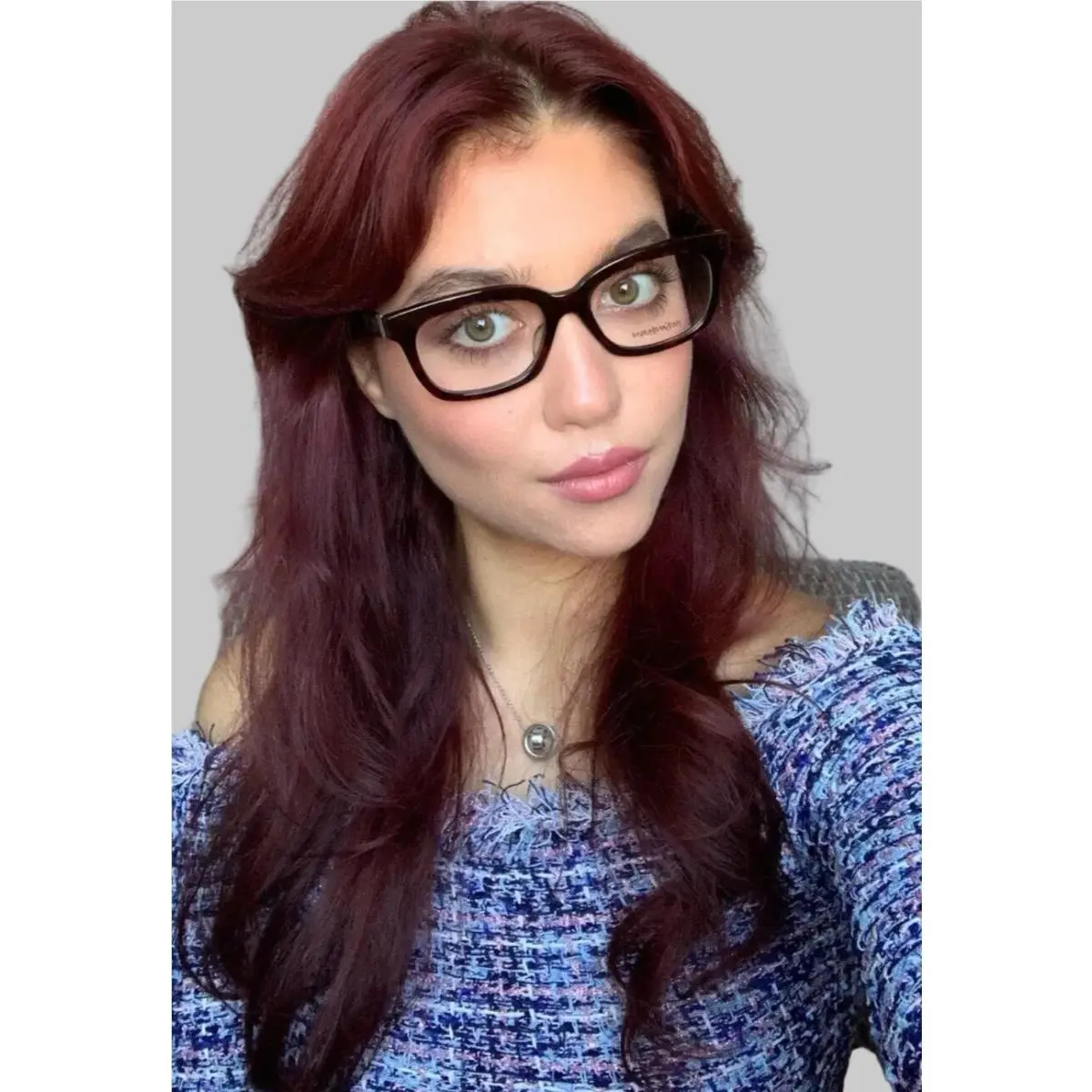 Yves Saint Laurent Ysl 4030J 975 53mm Gray Havana Women`s Eyeglasses Frame