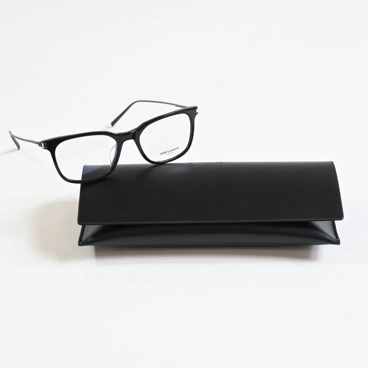 Yves Saint Laurent SL-578O 001 Unisex Eyeglasses Black 48mm