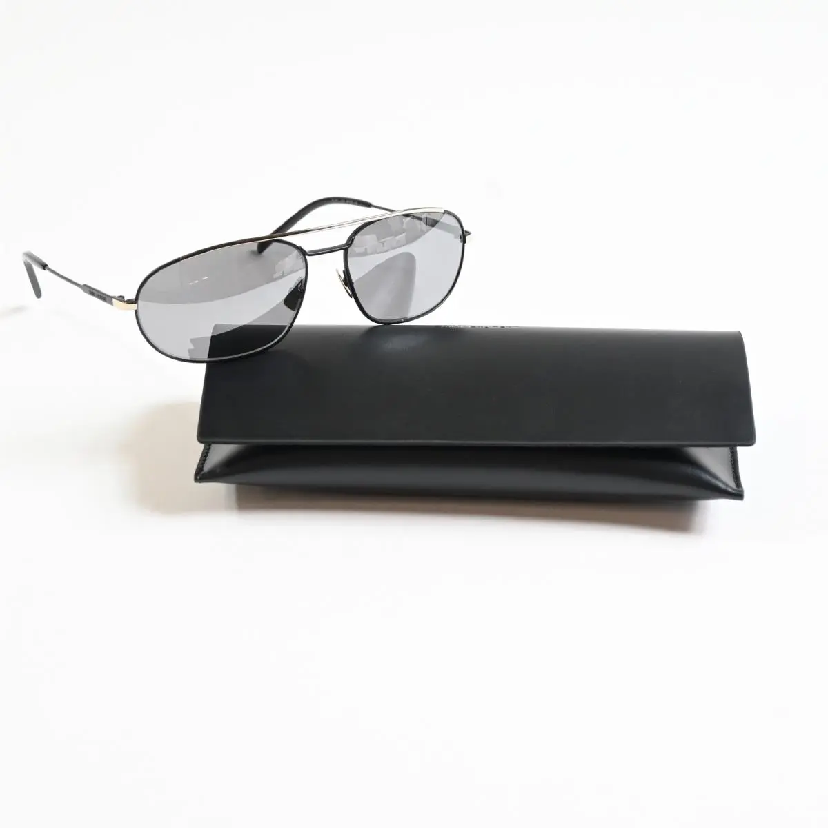 SL-561S 003 Mens Sunglasses Black/silver 61 by Yves Saint Laurent