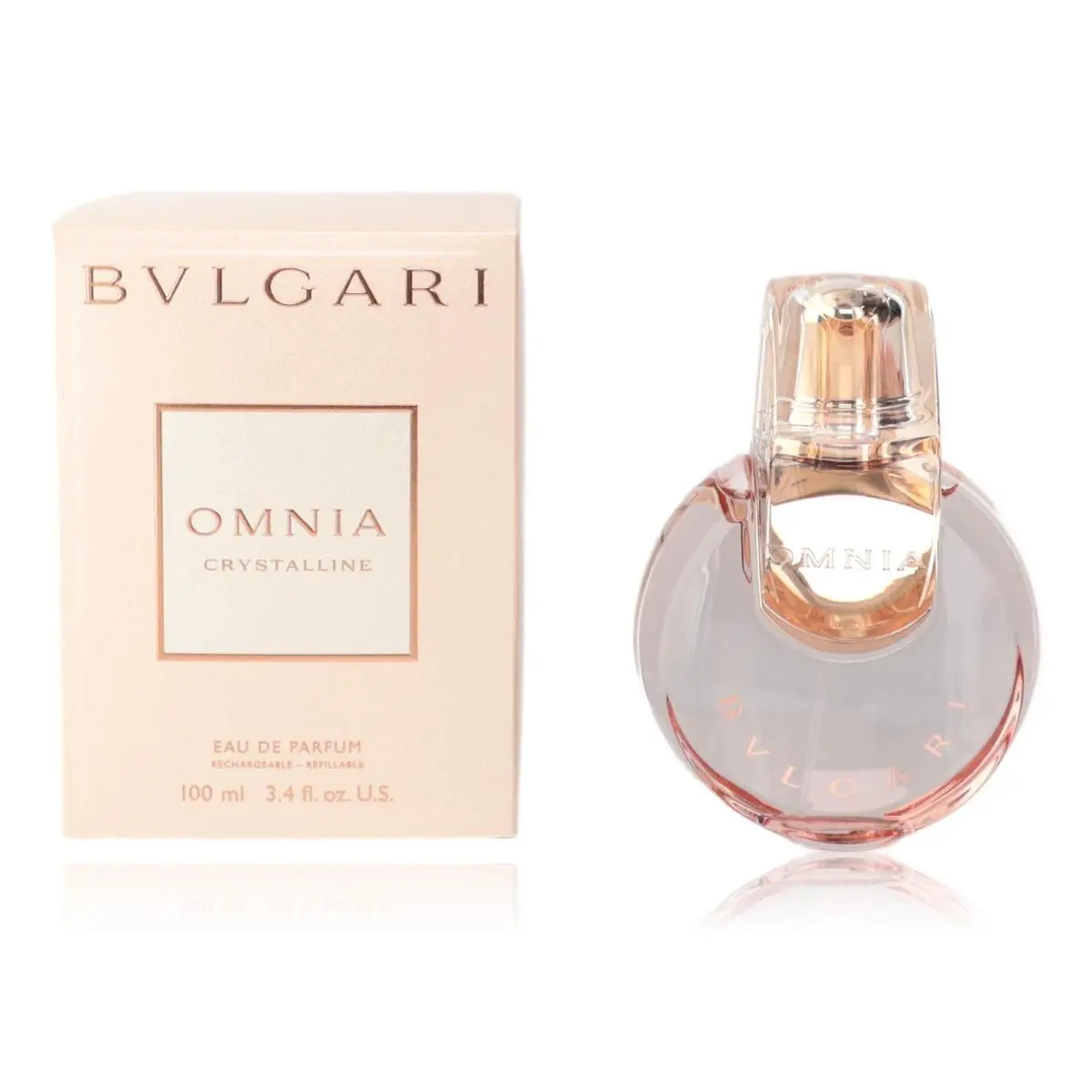 Omnia Crystalline by Bvlgari 3.4 oz Edp Spray For Women