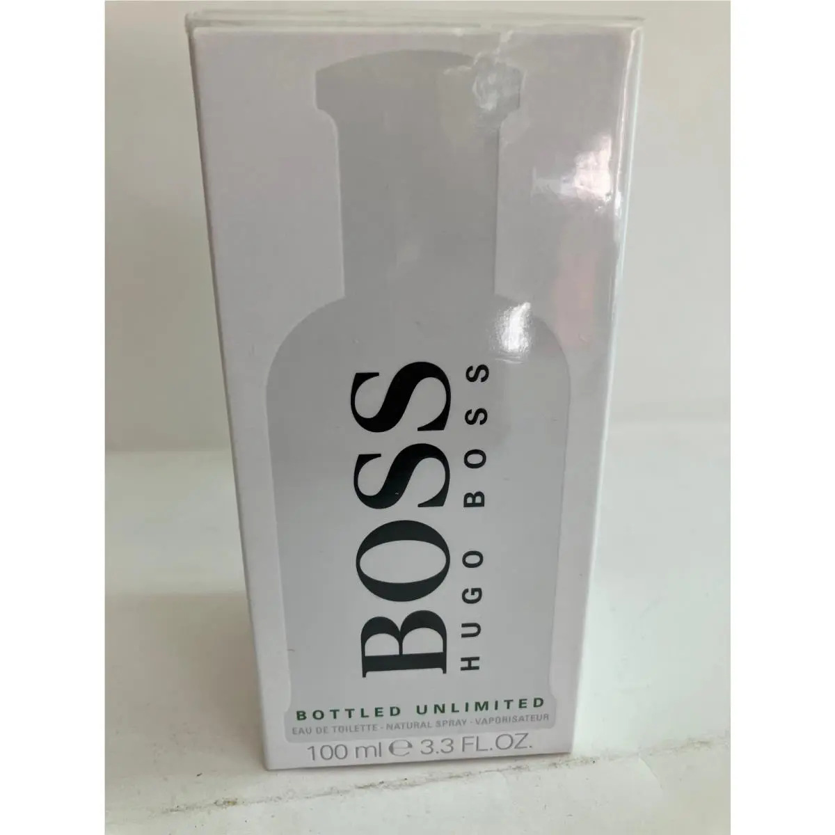 Boss Bottled Unlimited White Box 3.3oz Edt Spray For Men