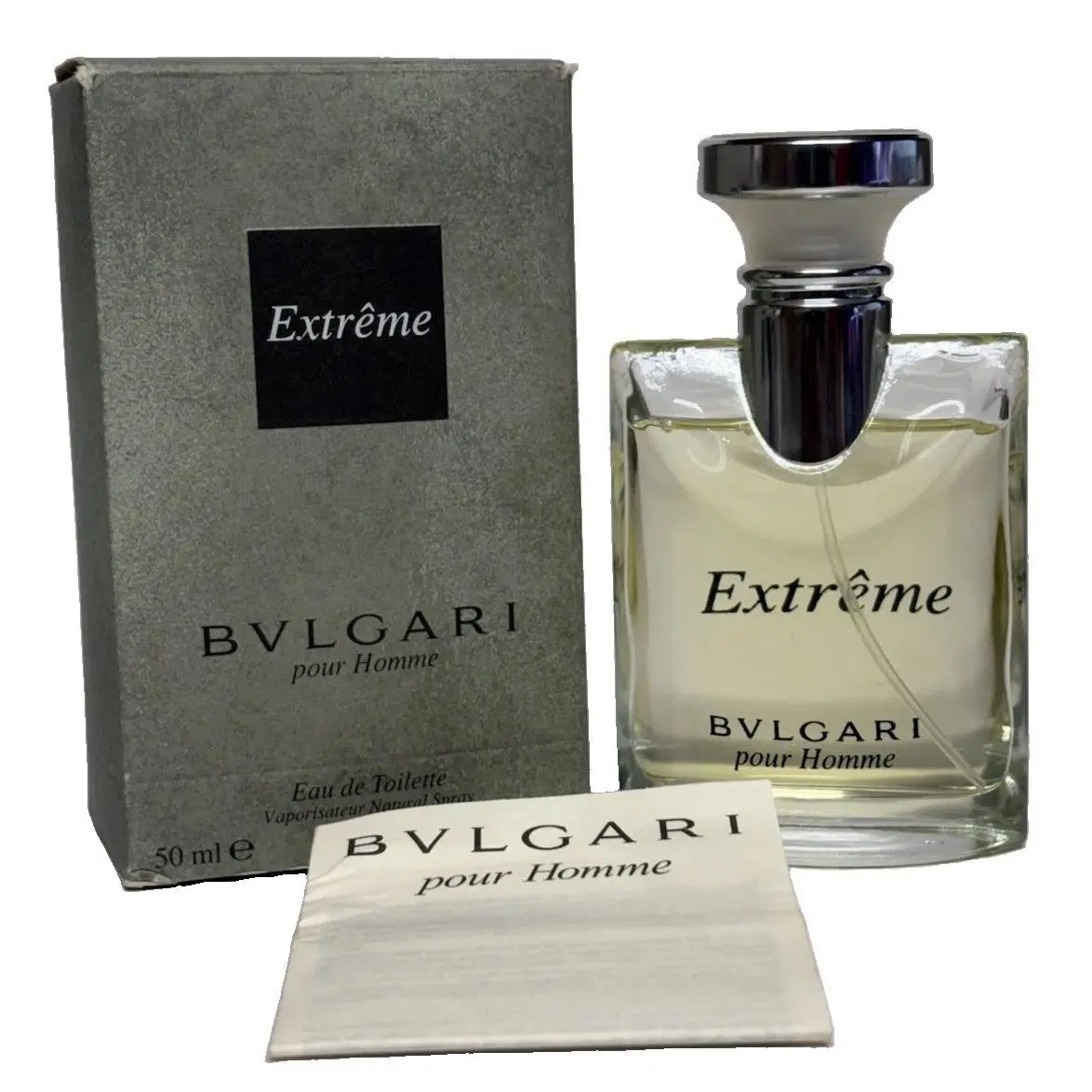 Bvlgari Pour Homme Extreme by Bvlgari 1.7 FL oz / 50 ML Edt Spray Vintage
