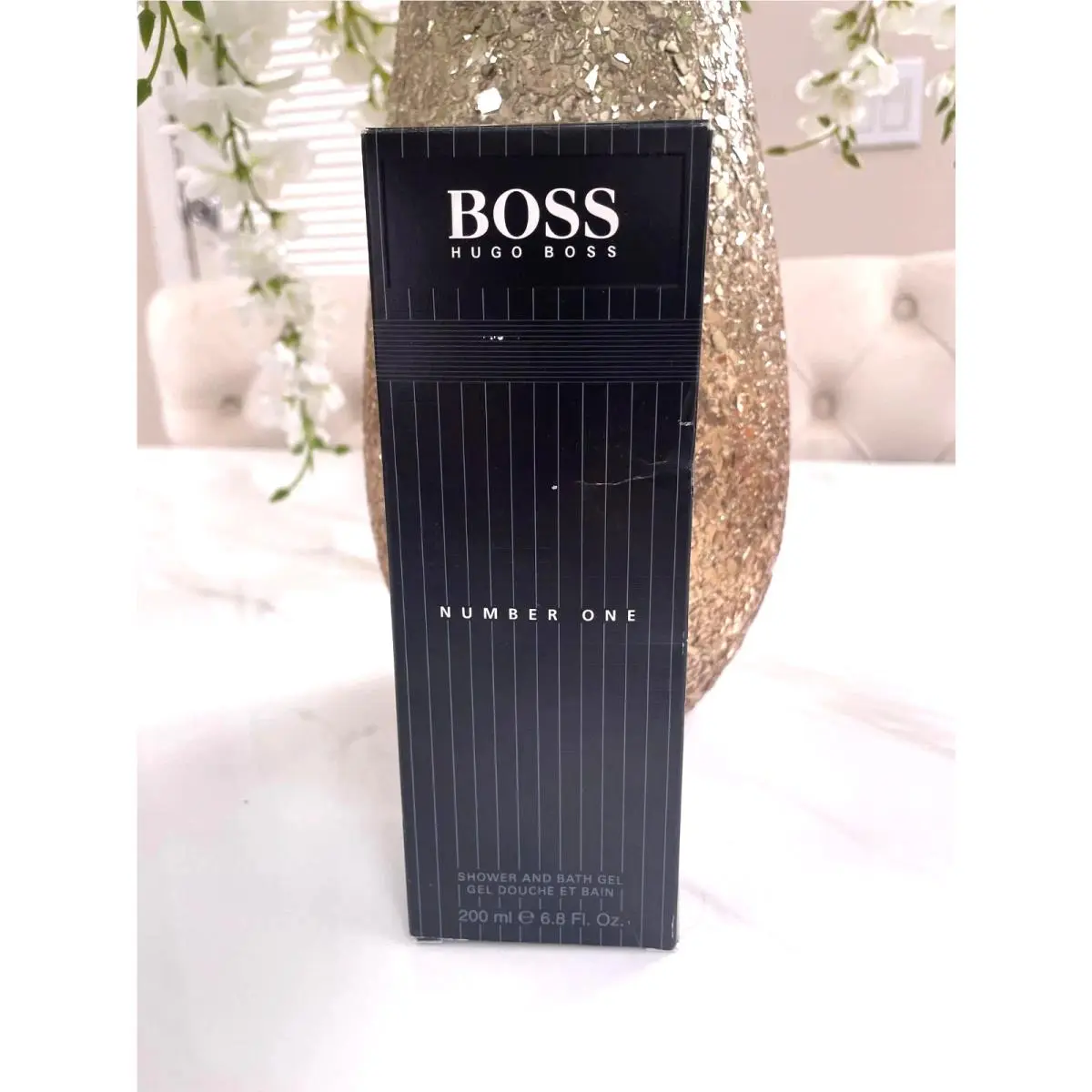 Hugo Boss Number One 200ml/6.7oz Shower Bath Gel For Men Vintage Boxed