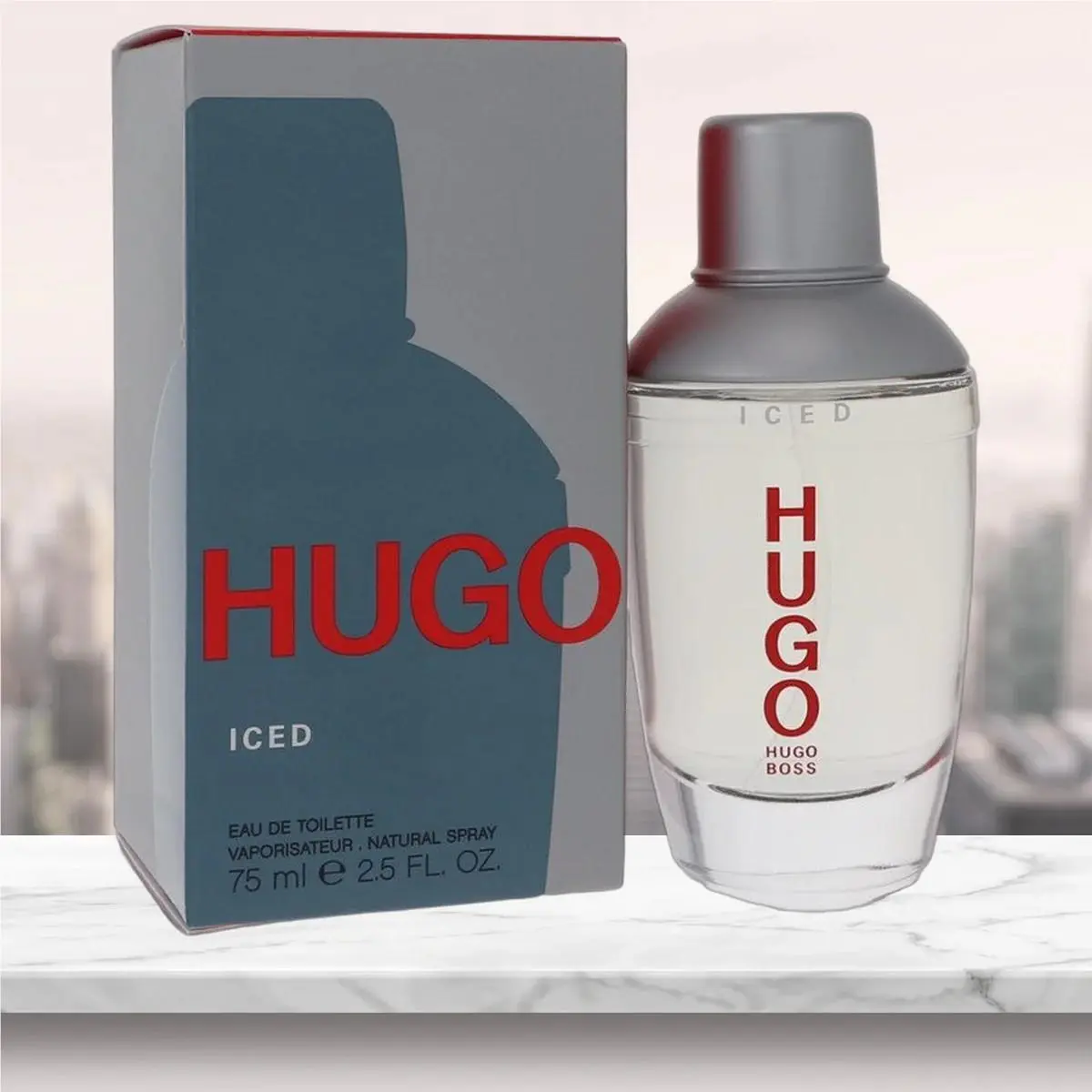 Hugo Iced Eau De Toilette Spray By Hugo Boss - 2.5 oz