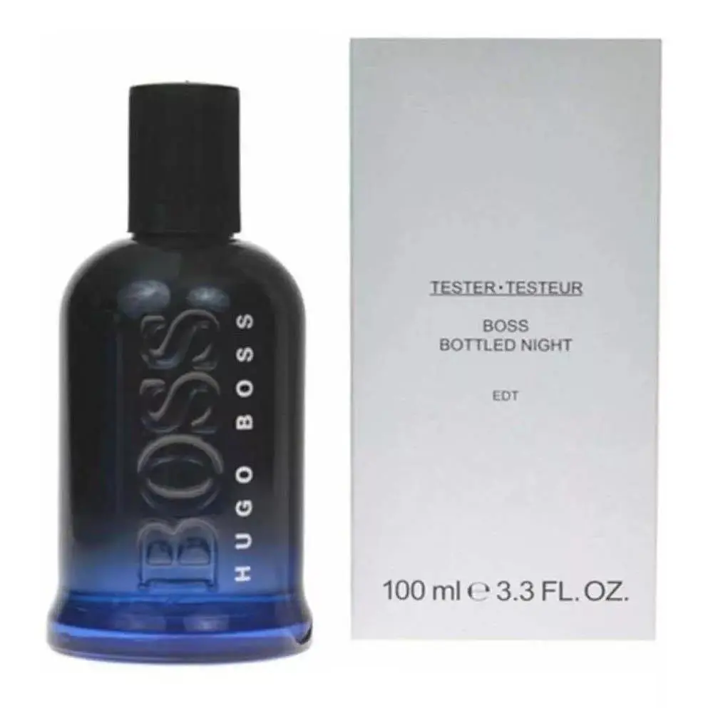 Hugo Boss Men`s No.6 Night Edt Spray 3.4 oz Tester Fragrances 737052352046