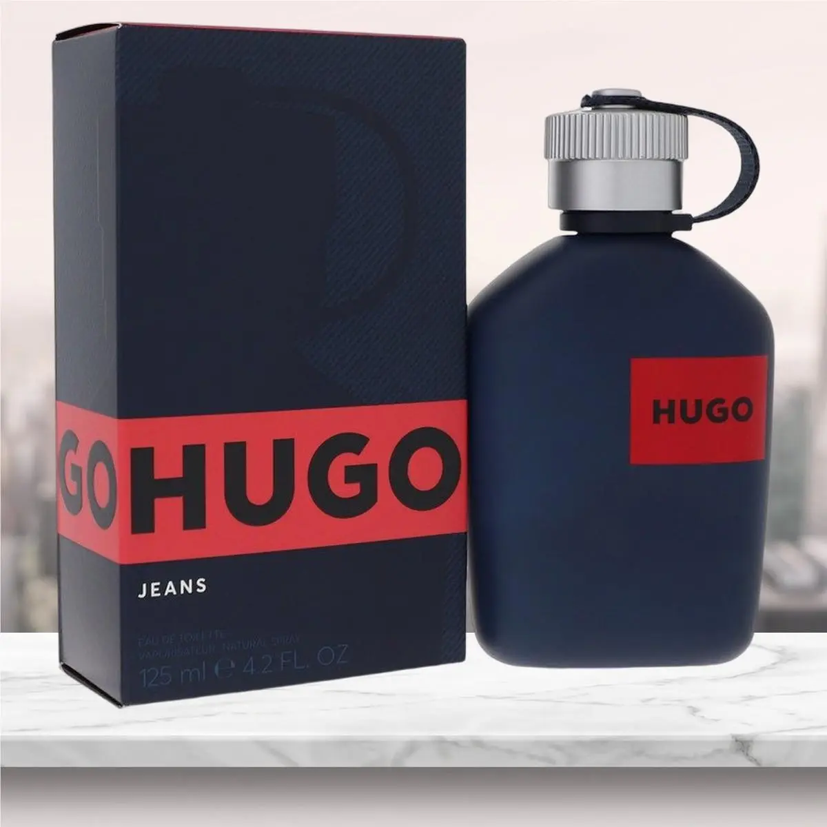 Hugo Jeans Eau De Toilette Spray By Hugo Boss - 4.2 oz
