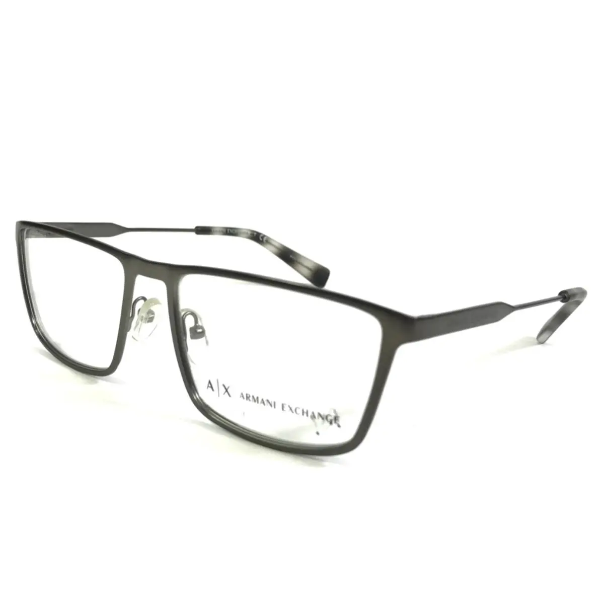 Armani Exchange Eyeglasses Frames AX1022 6088 Matte Gunmetal Gray 55-17-140