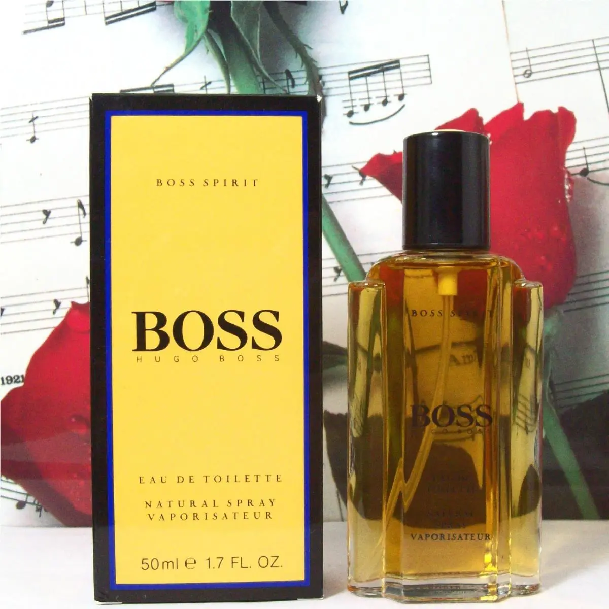 Boss Spirit Edt Spray 1.7 Oz. By Hugo Boss. Nib. Vintage