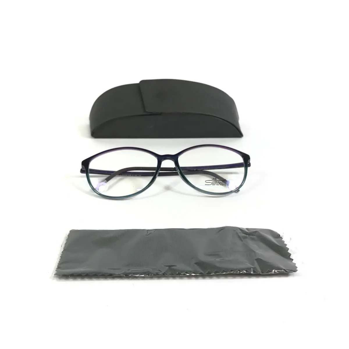 Eyeglasses Frames Spx 1604 75 4010 Illusion Tricolore Grape 54-14-135 by Silhouette
