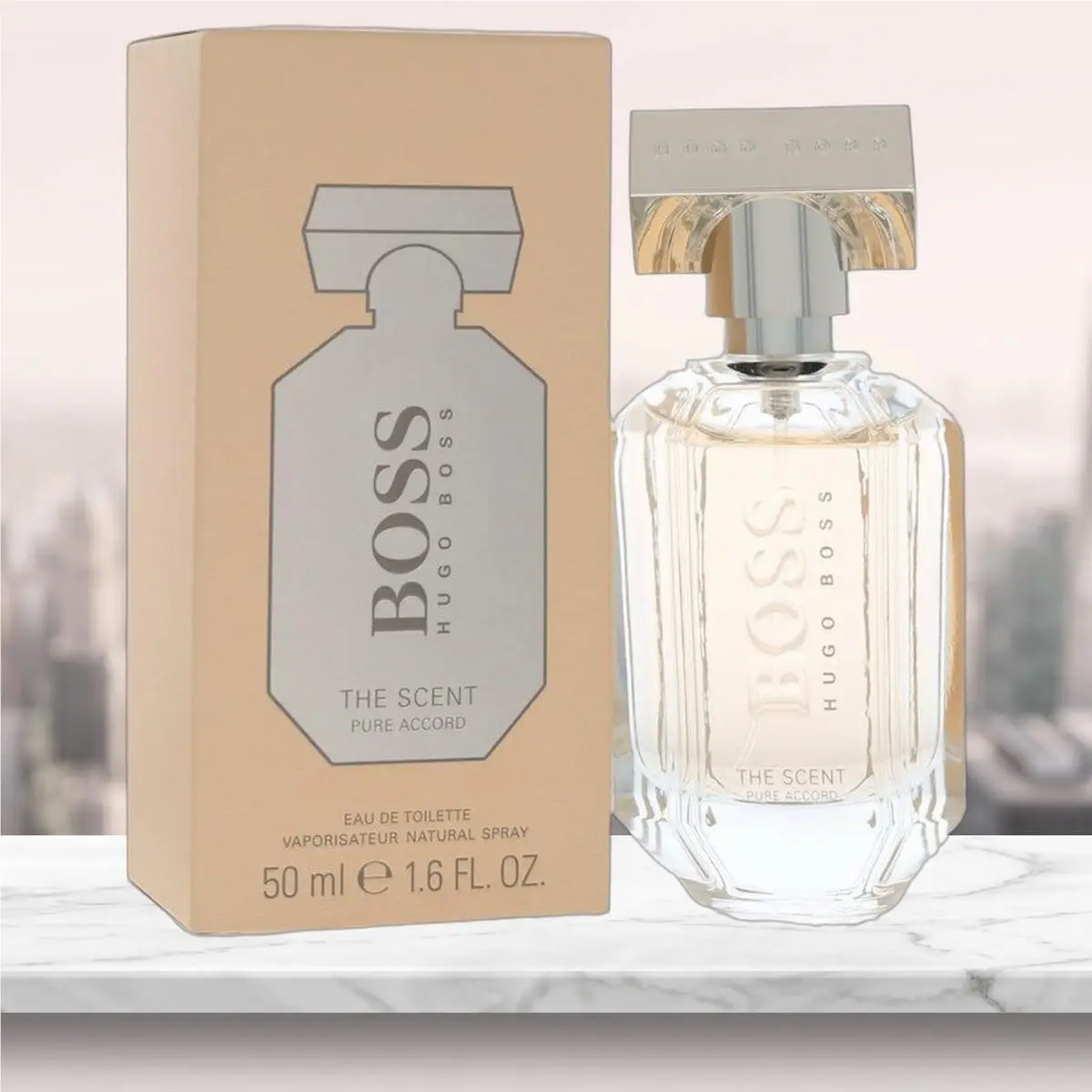 Boss The Scent Pure Accord Eau De Toilette Spray By Hugo Boss - 1.6 oz