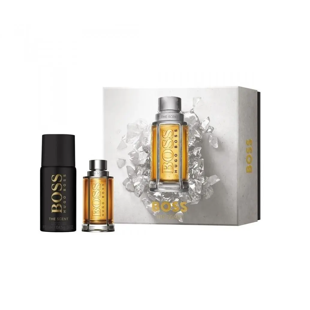 Hugo Boss The Scent 1.6 oz Edt Spray Mens Cologne+ 5.0 Deodorant Gift Set