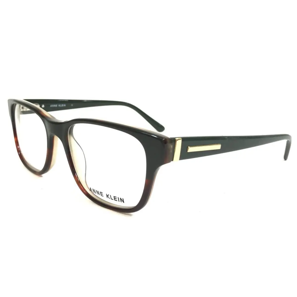 Anne Klein Eyeglasses Frames AK5049 318 Olive Tortoise Fade Gold Green 52-18-135