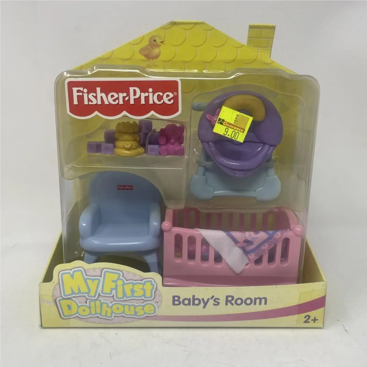 Fisher Price 2005 My First Dollhouse Baby`s Room IN Package
