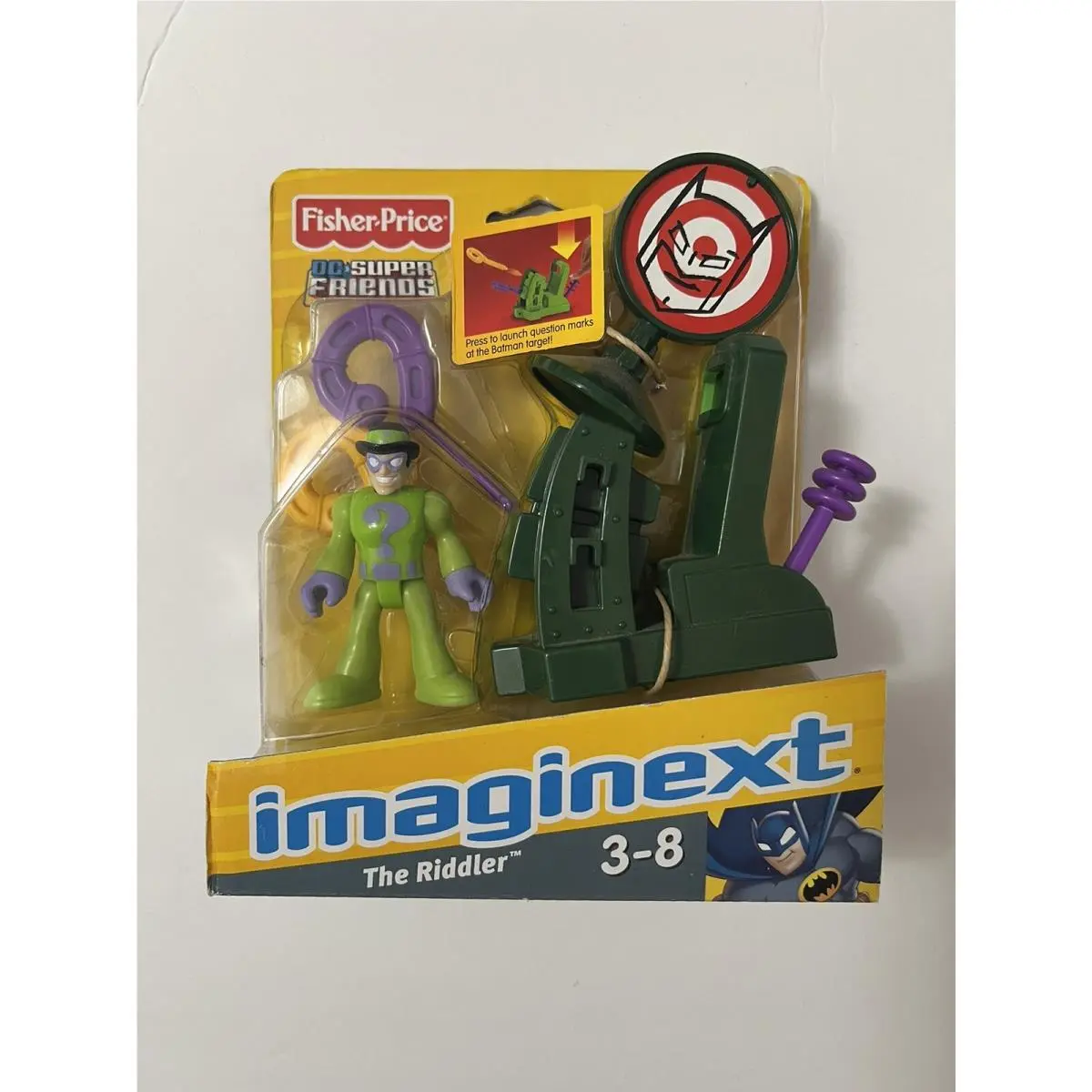 2009 Imaginext The Riddler DC Super Friends Batman Fisher-price Mattel Toy
