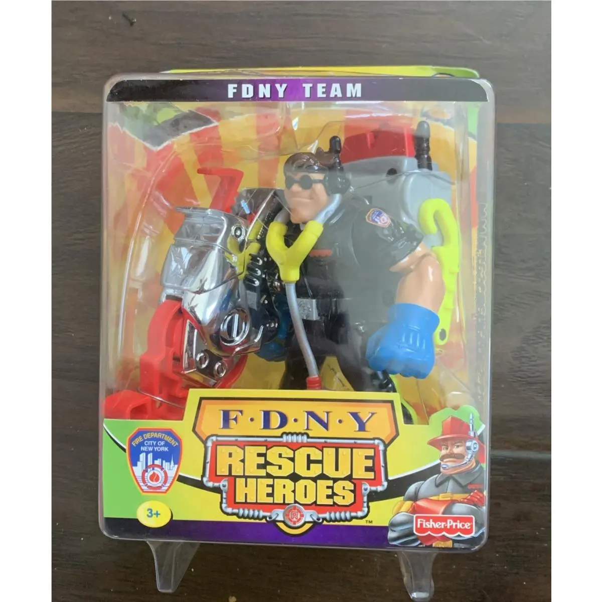 Fisher Price Rescue Heroes 2002 Fdny Special Edition Matt Medic Nip