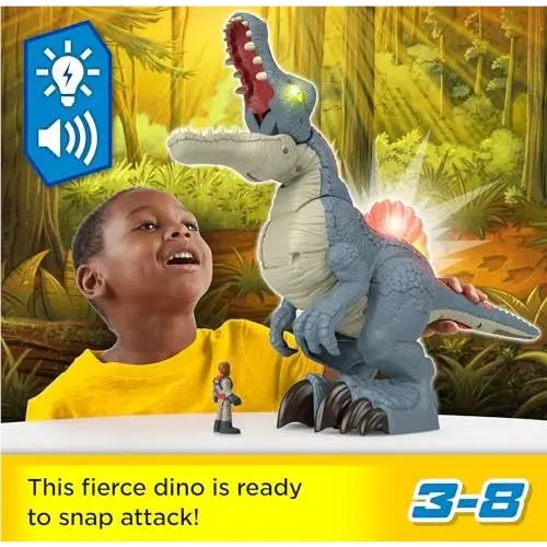 Multicolor - Fisher-price Imaginext Jurassic World Dinosaur Toy Ultra Snap