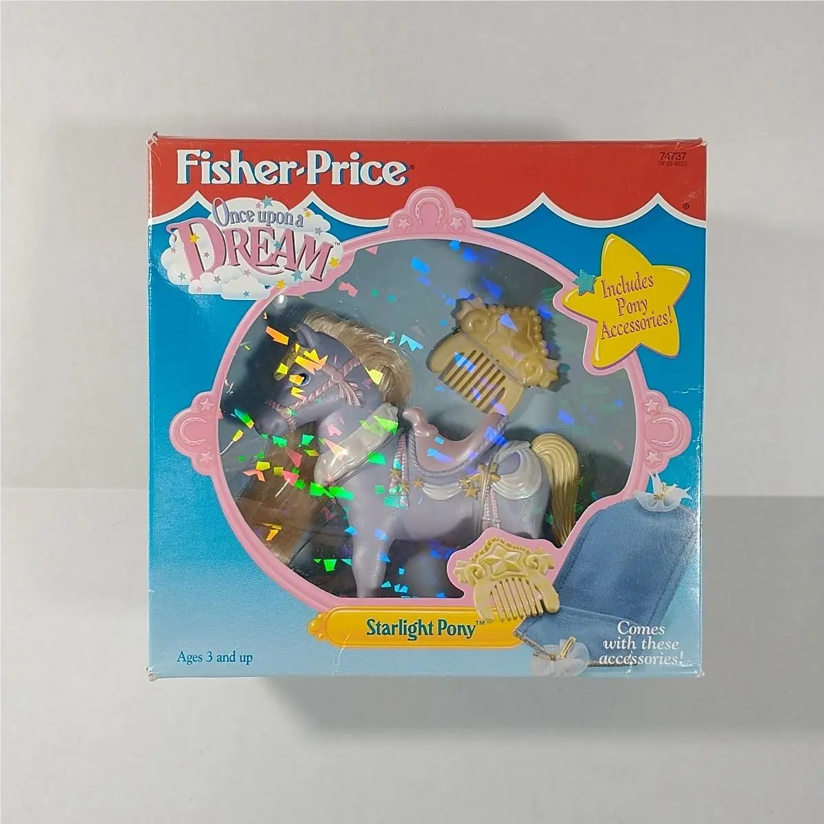 Fisher-price Once Upon A Dream Starlight Pony Set 74737 Nos 1995