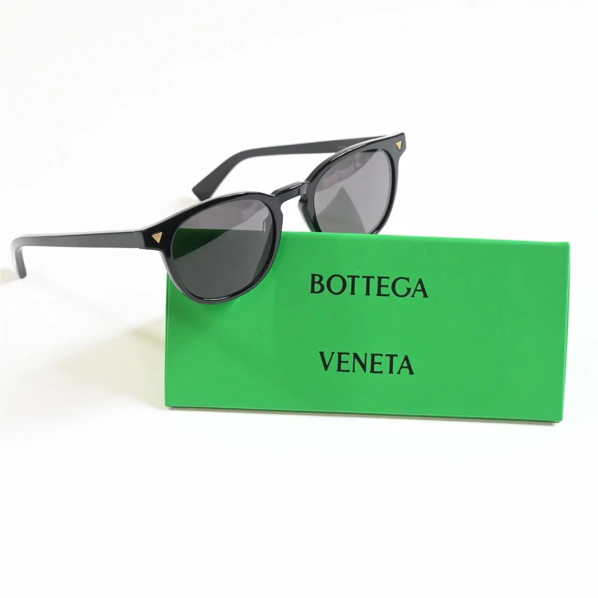 Bottega BV1253S 001 Mens Sunglasses Black/gray 50mm by Bottega Veneta