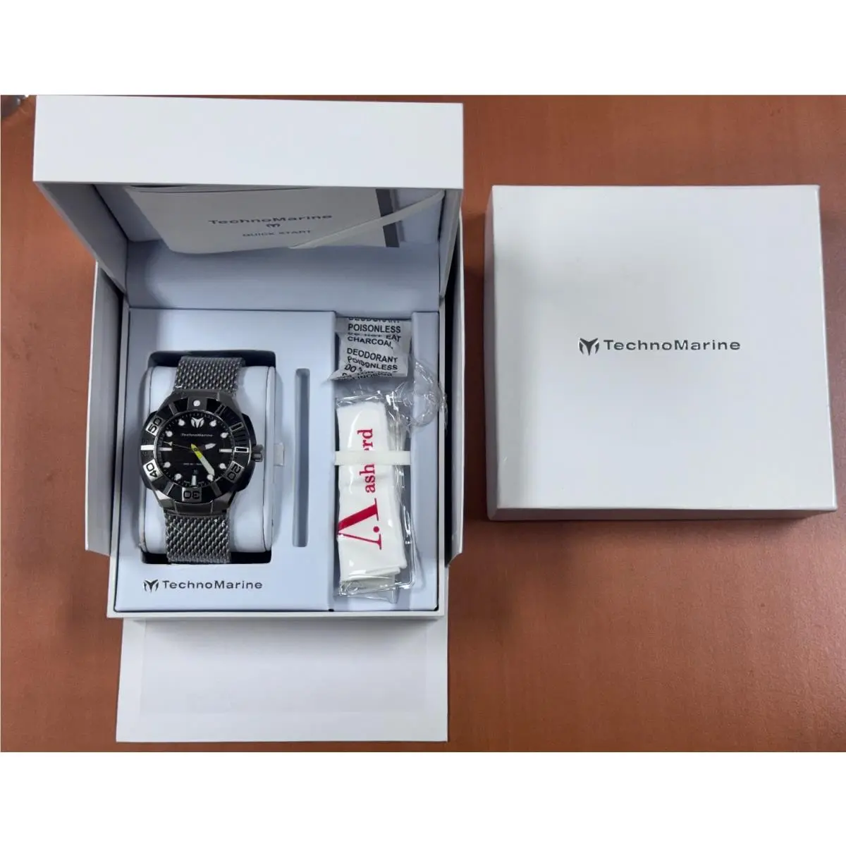 Technomarine Black Reef Swiss Quartz 47MM Watch 513004 by TechnoMarine