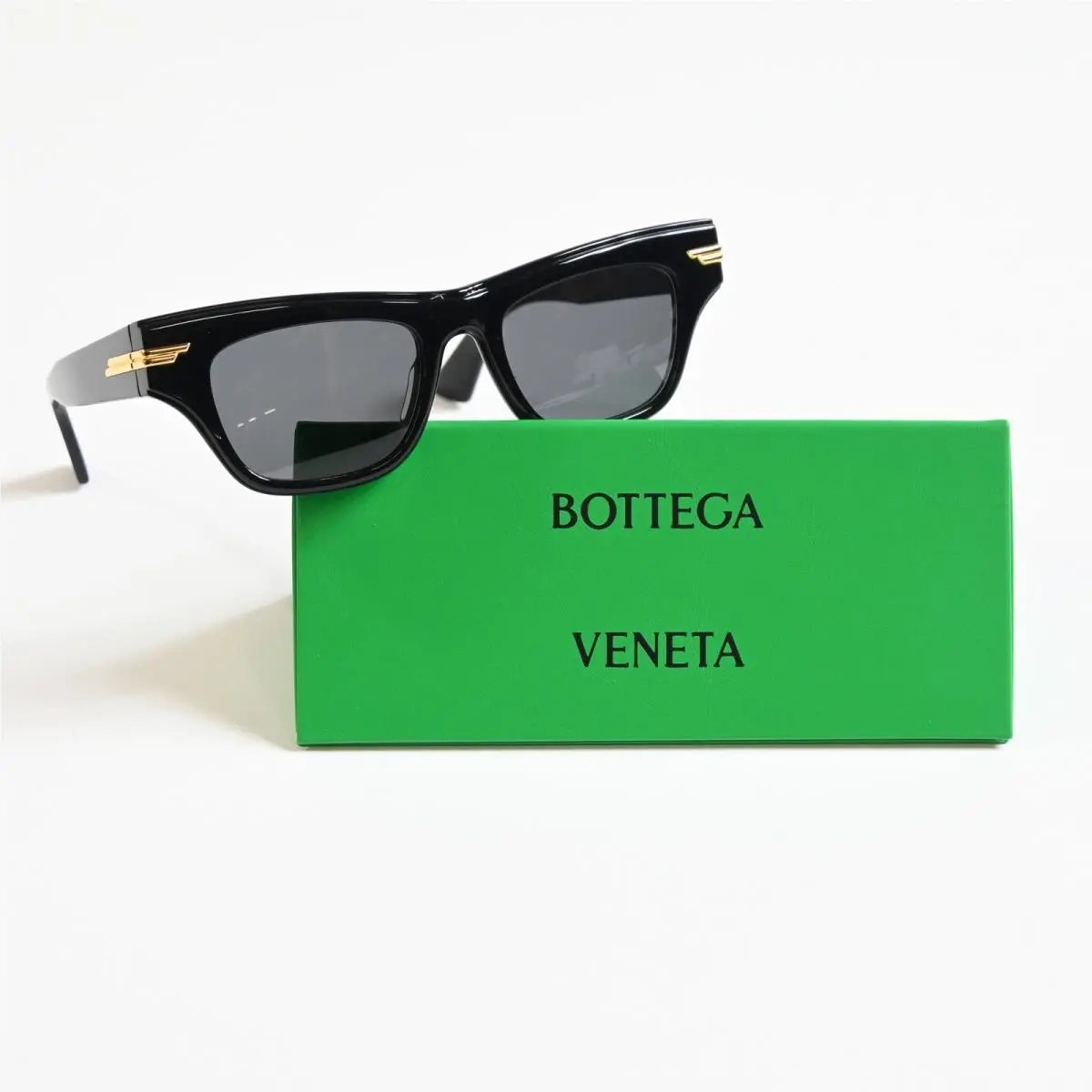 Bottega BV1122S 001 Womens Sunglasses Black/gray 51mm by Bottega Veneta