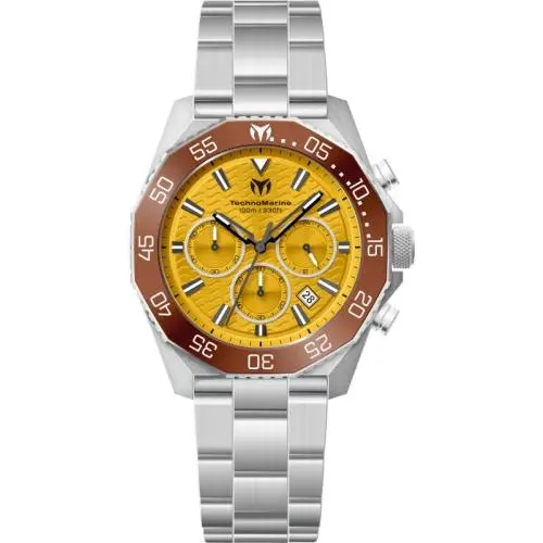 Technomarine Men`s Mara Vivo 44mm Quartz Watch TM-225088