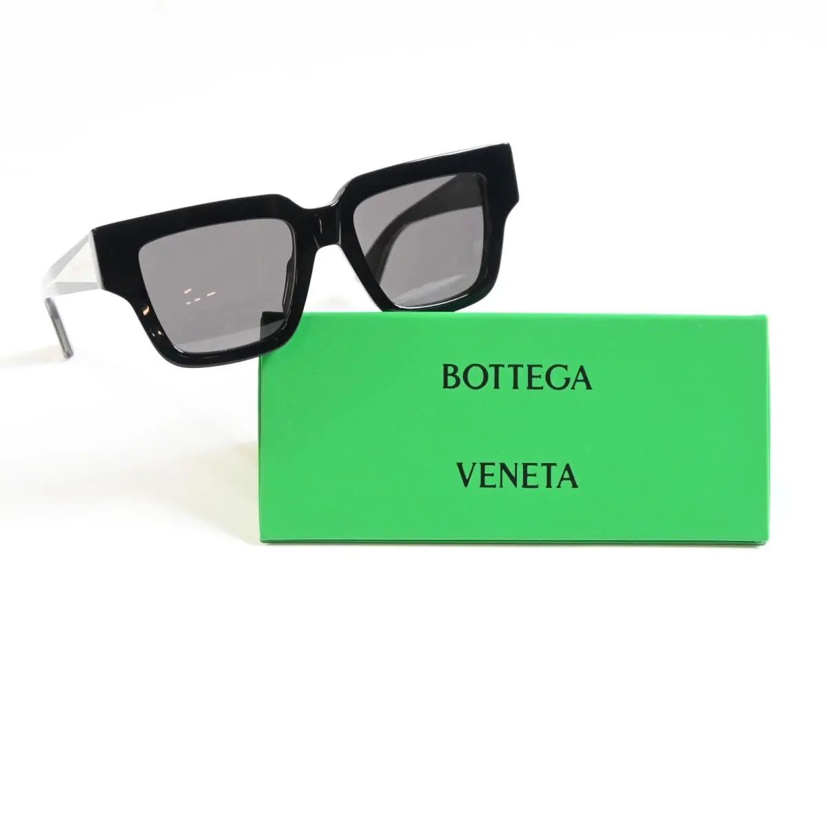 Bottega BV1276S 001 Womens Sunglasses Black/silver 52mm by Bottega Veneta