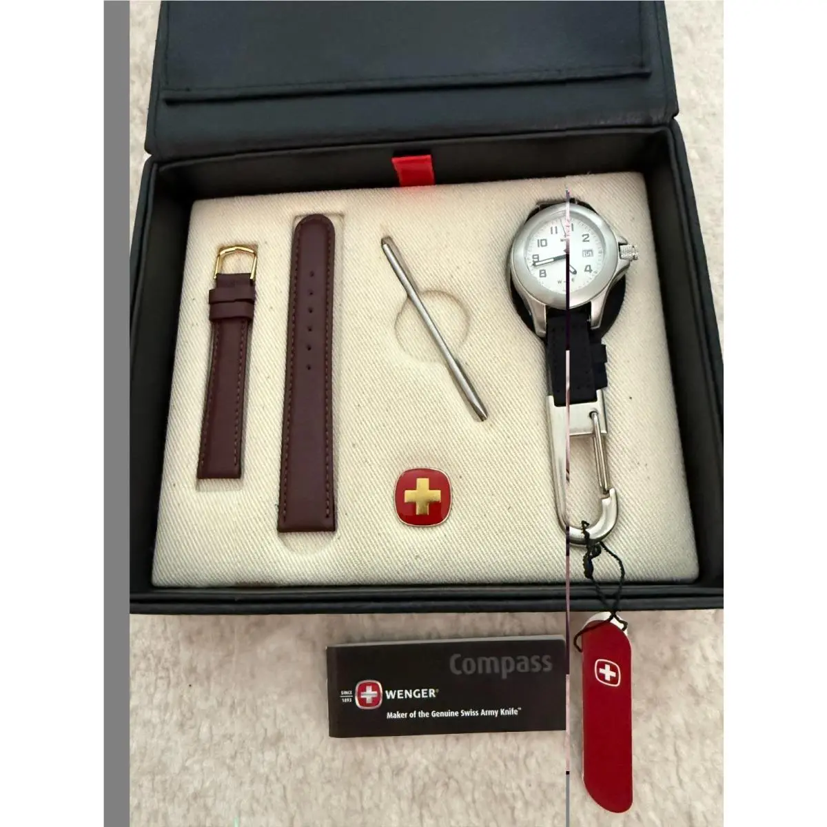 7203X Swiss Military Compass Watch by Wenger