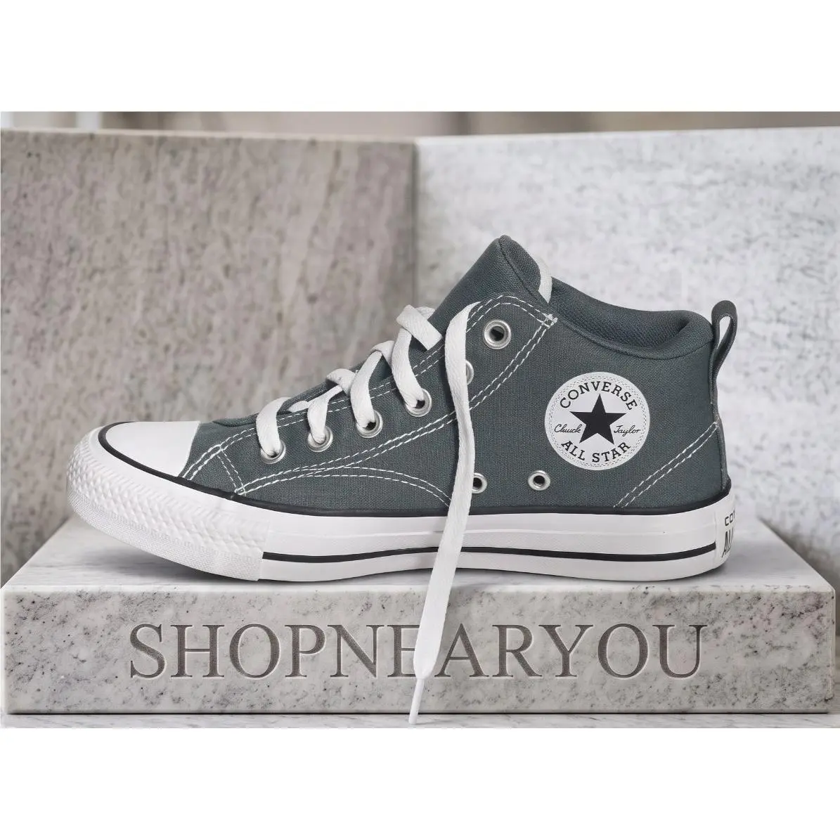 Converse Chuck Taylor All Star Malden Street Sneakers Kicks Mid Men`s 5.5
