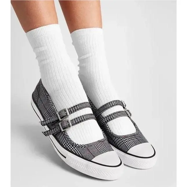 Converse shoes - Black/White/Sporty Berry 5