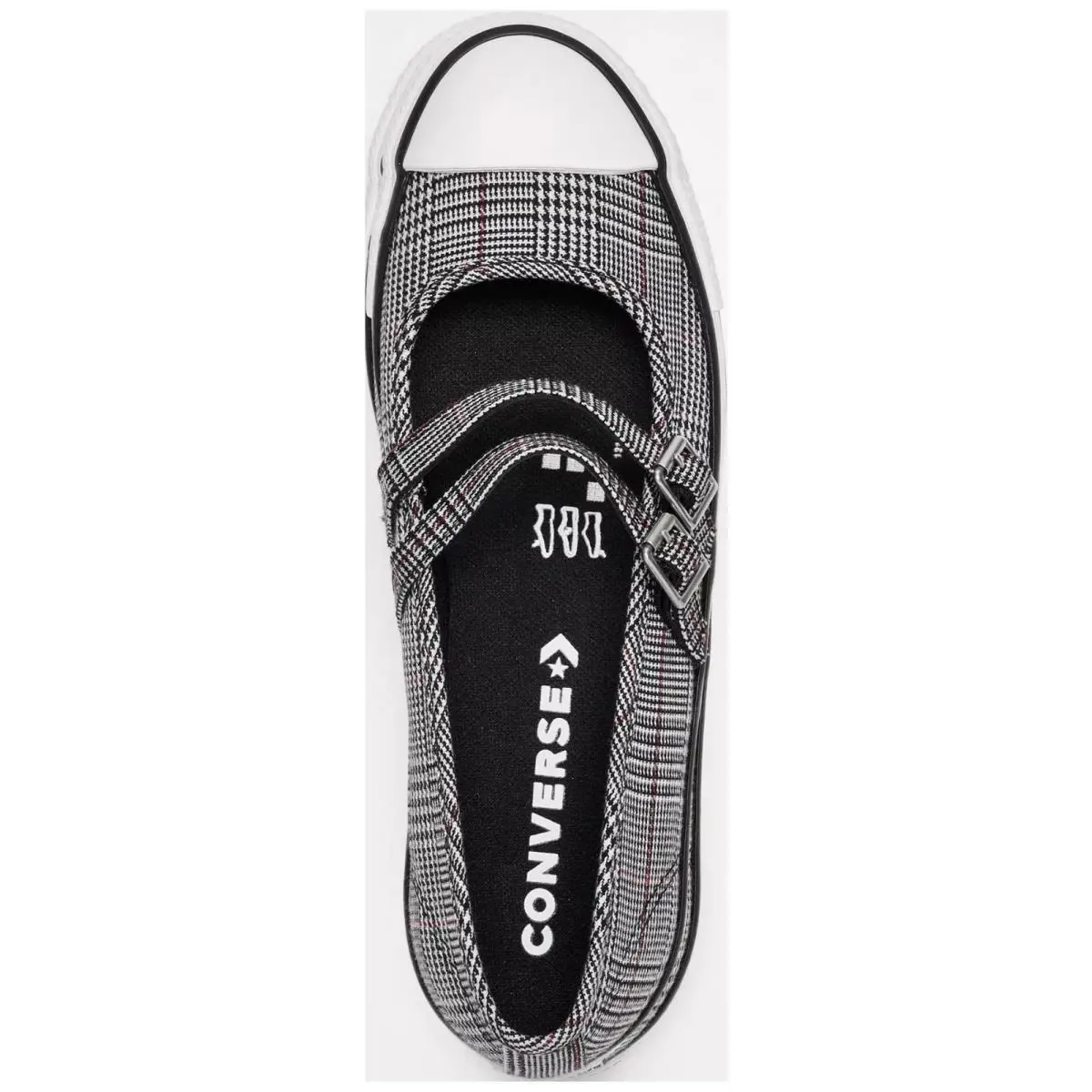 Converse shoes - Black/White/Sporty Berry 7