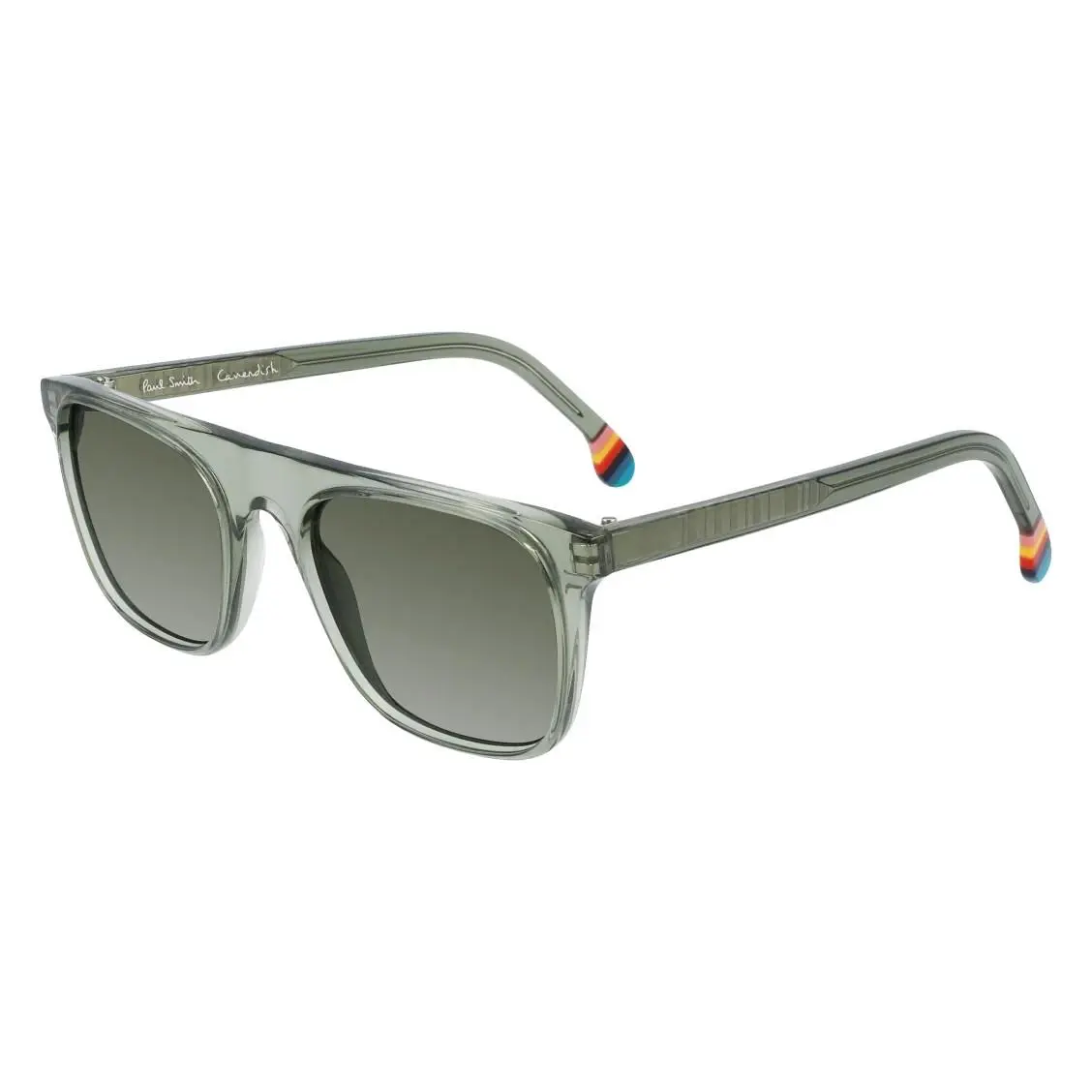 Paul Smith PSSN02753 004 Crystal Khaki Cavendish Sunglasses with Khaki Lens