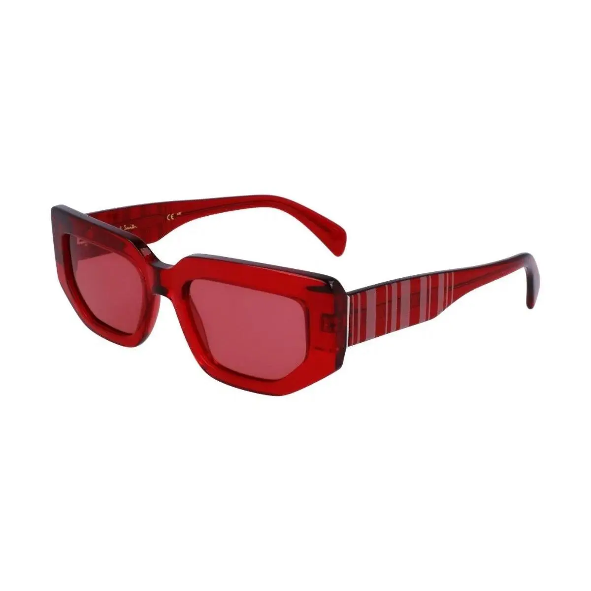 Paul Smith PS24617S 602 Crystal Red Kennet Sunglasses with Red Lenses