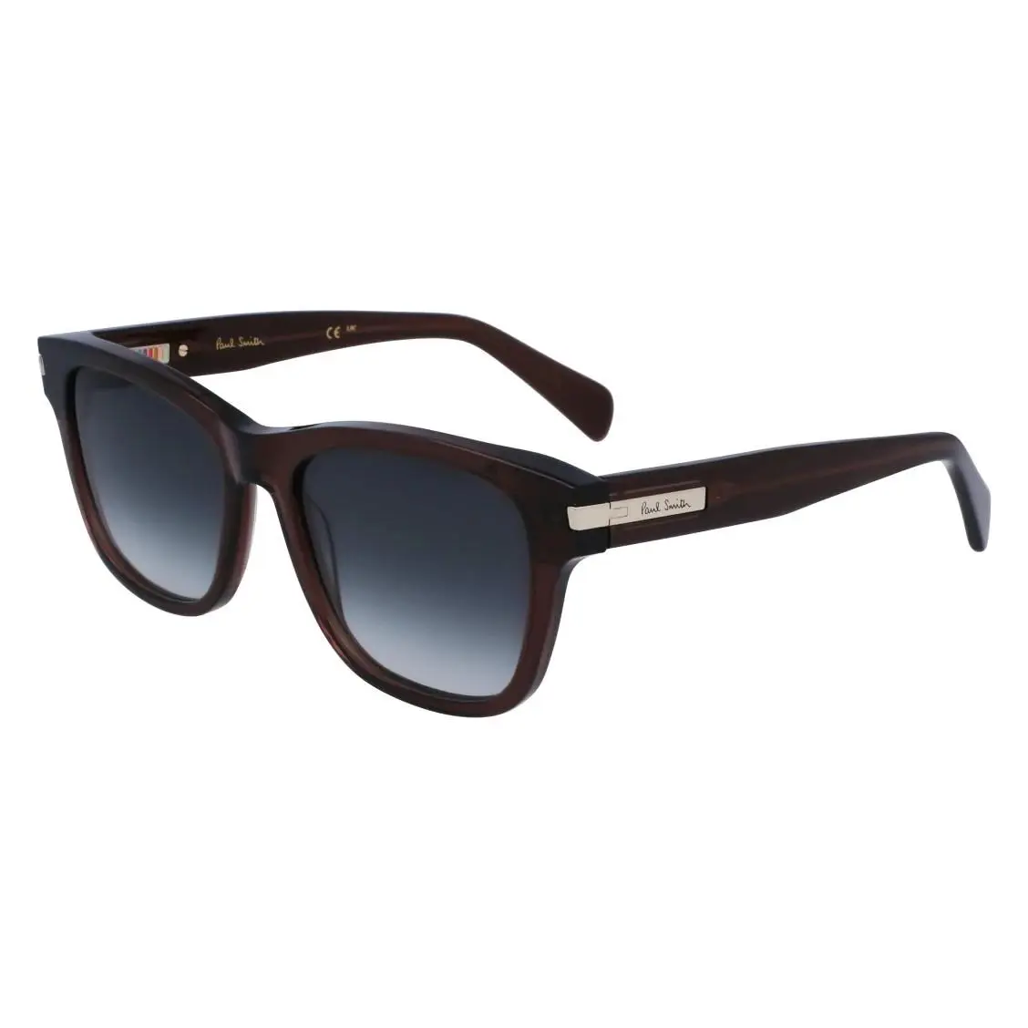 Paul Smith PS23601S 200 Crystal Brown Howitt Sunglasses W/gradient Grey Lens