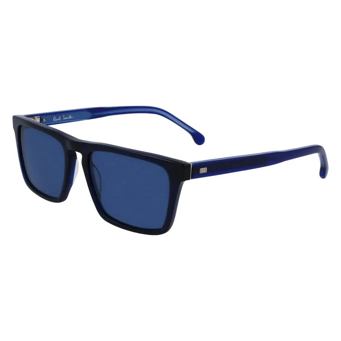 Paul Smith PSSN06255 003 Crystal Blue Edison Sunglasses with Blue Lenses