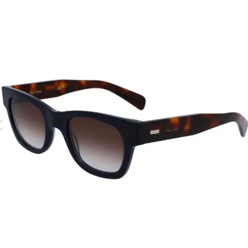 Paul Smith PSSN097 410 Crystal Blue Havana Highgate Sunglasses W/grey Lens