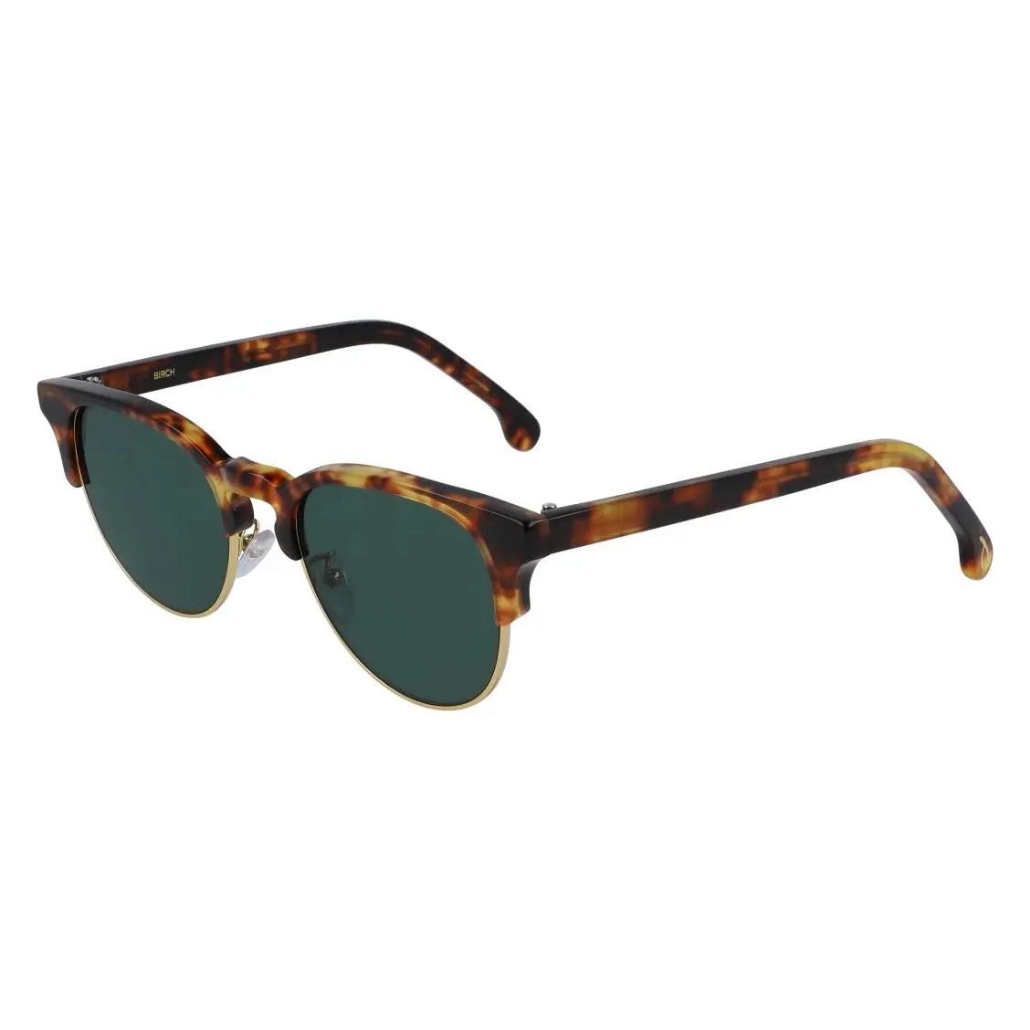 Paul Smith PSSN014V1S 002 Honeycomb Tortoise Birch Sunglass with Green Lens