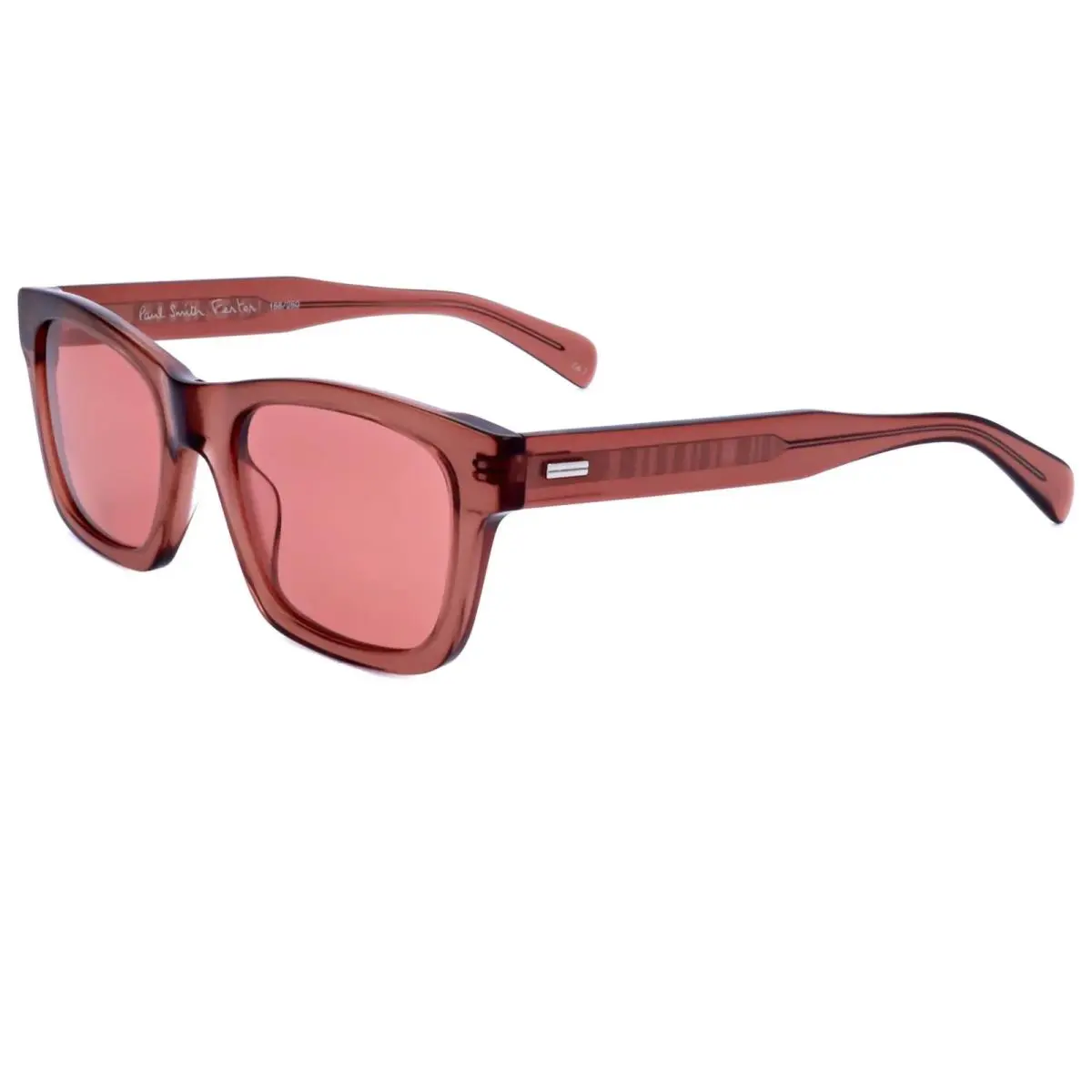 Paul Smith PSLE072 004 Crystal Rust Fenton Sunglasses with Rust Lenses