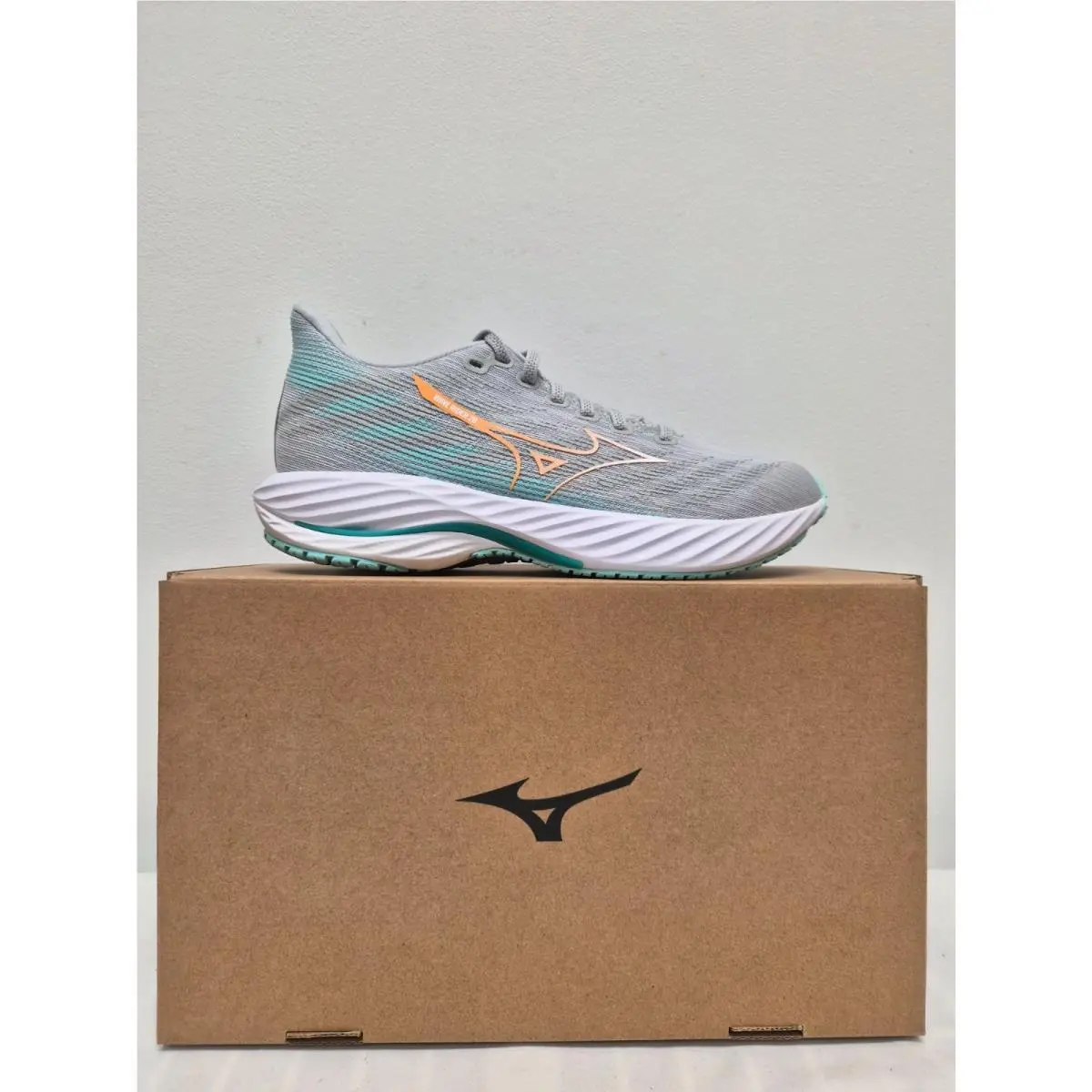 Mizuno shoes - MIZUNO WAVE RIDER 28 - WAVE RIDER - 411457HM00 - Gray 8