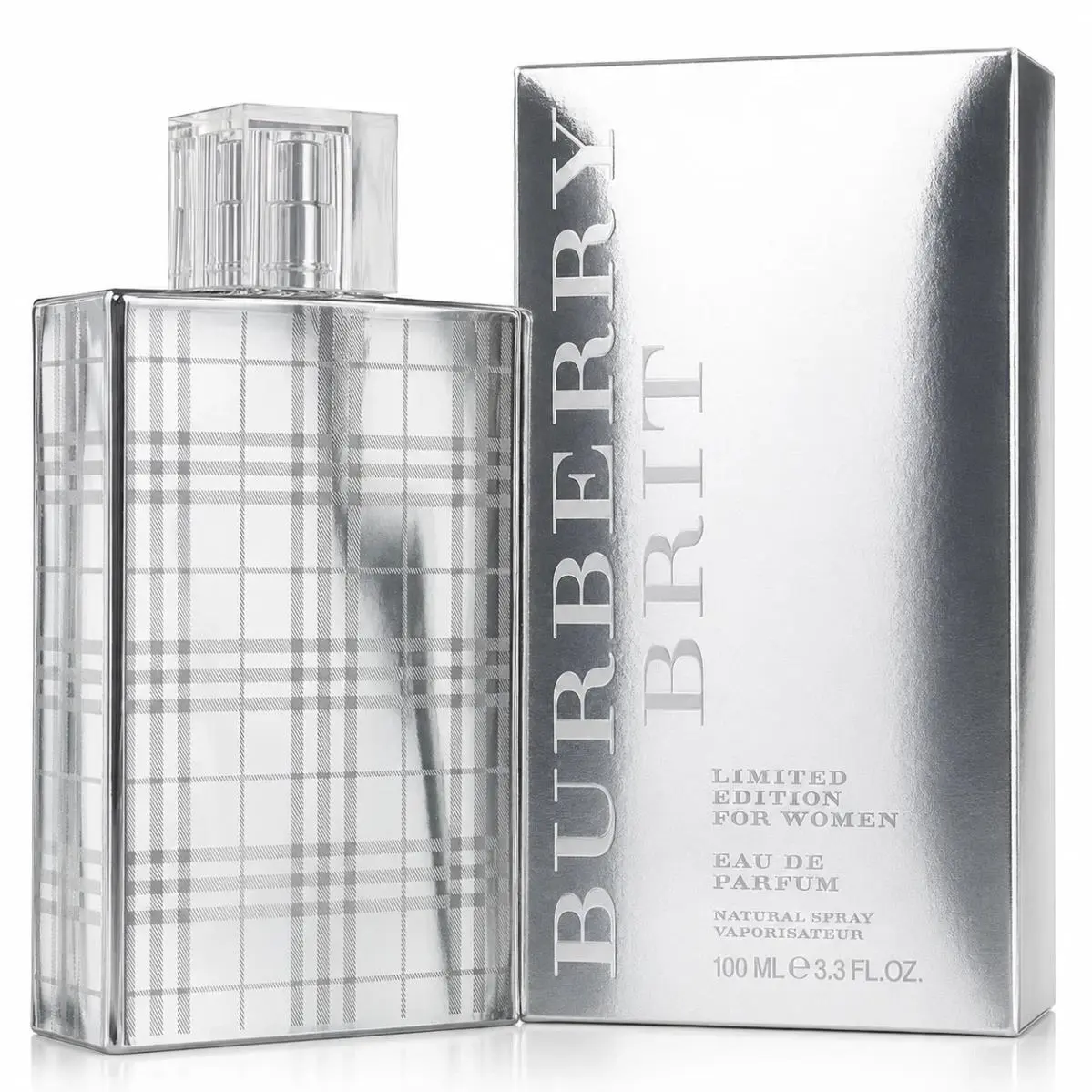 Burberry Brit For Her Limited Edition 100ml/3.3oz Edp Women 2017 Rare