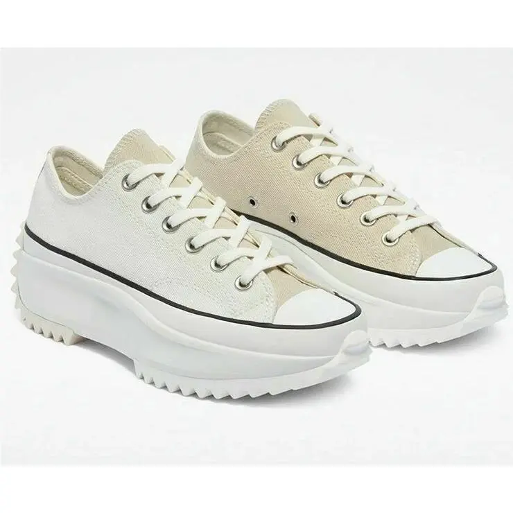 Converse Run Star Hike Ox Low 171895C Platform White Egret Size 8.5